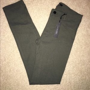 Army green jeggings!