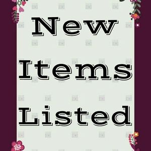 New Items Listed!