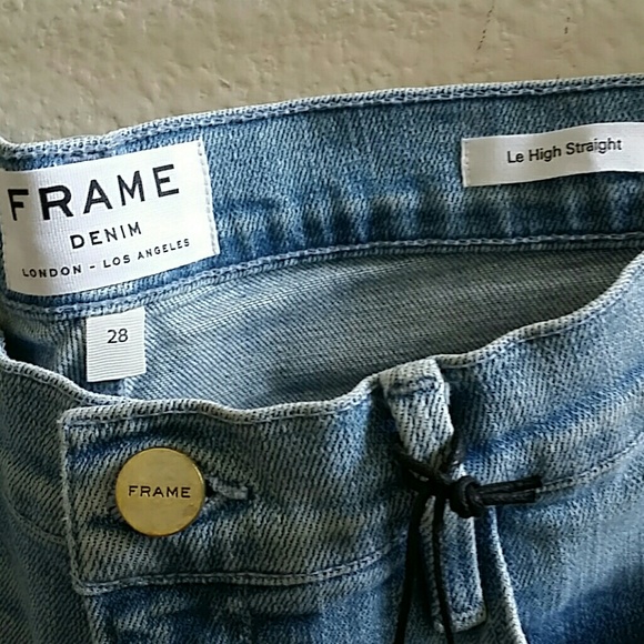 Frame Denim Le High Straight - Picture 2 of 4