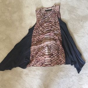 All Saint Hankerchief style blouse