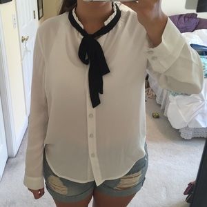 Forever 21 White Button Up