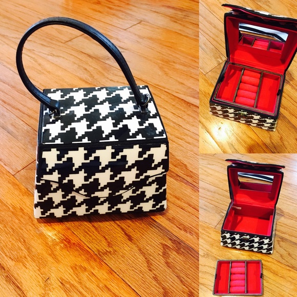 ⚜Adorable 1920s Art Deco⚜ Portable Jewelry Case