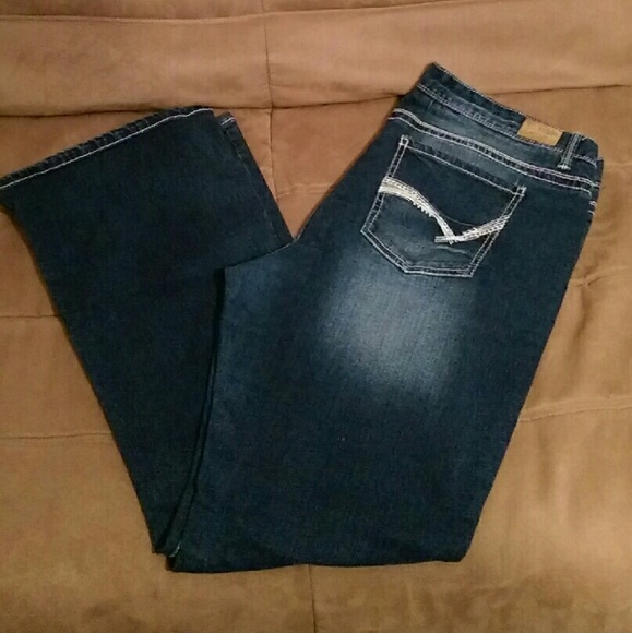 Dark washed jeans