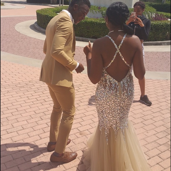 Mermaid prom dress - Picture 2 of 4