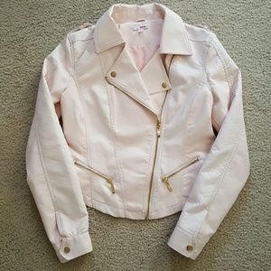NWOT Faux Leather Jacket
