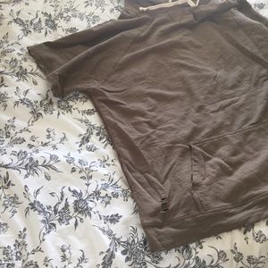 TRUE TO CAST Sweaters - TRUE TO CAST Distressed Hoodie TRUE TO CAST Sweaters - TRUE TO CAST Distressed Hoodie