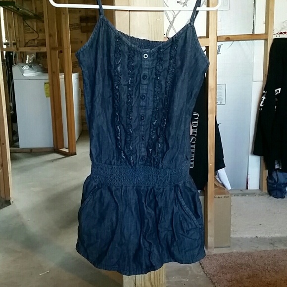 Jump Suit, jean color