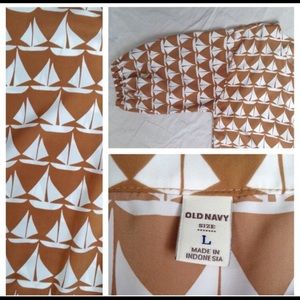 Old Navy Tops - Old Navy Silky Sailboat Top Size Large Old Navy Tops - Old Navy Silky Sailboat Top Size Large