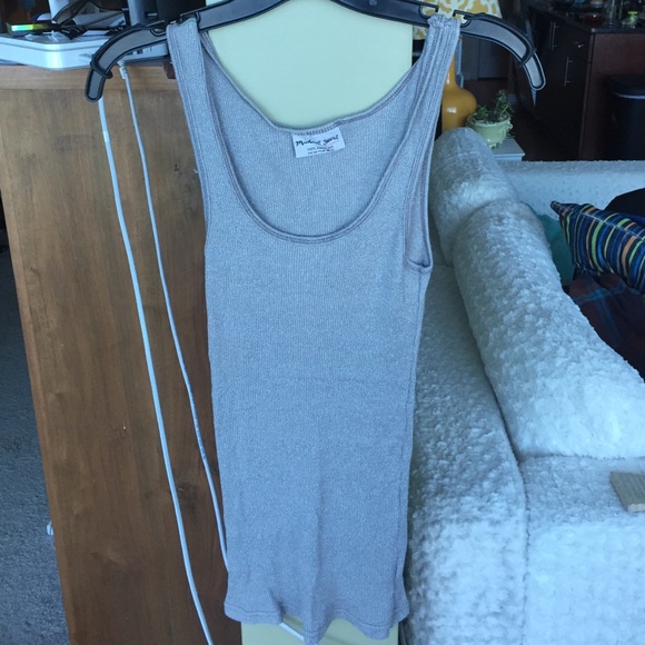 Michael stars taupe tank