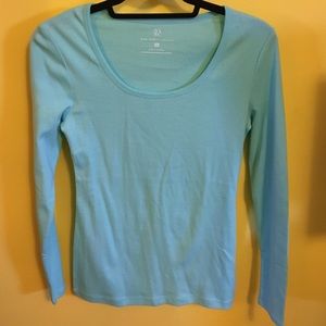 Blue Long Sleeve Shirt