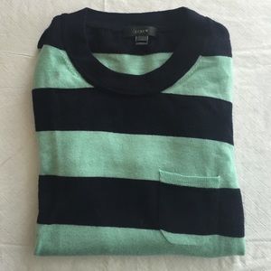 BUNDLE! J Crew Mint and Navy Sweaters
