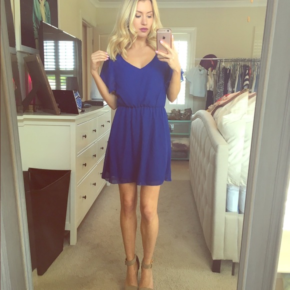 NWOT Cobalt Blue Dress