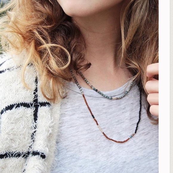 💕Double Layer Beaded Necklace 💕 - Picture 1 of 3