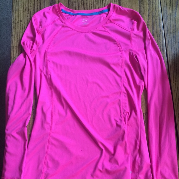 Dri fit pink long sleeve