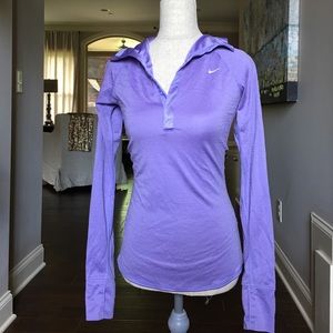Nike Dri-Fit long sleeve shirt w/ hood