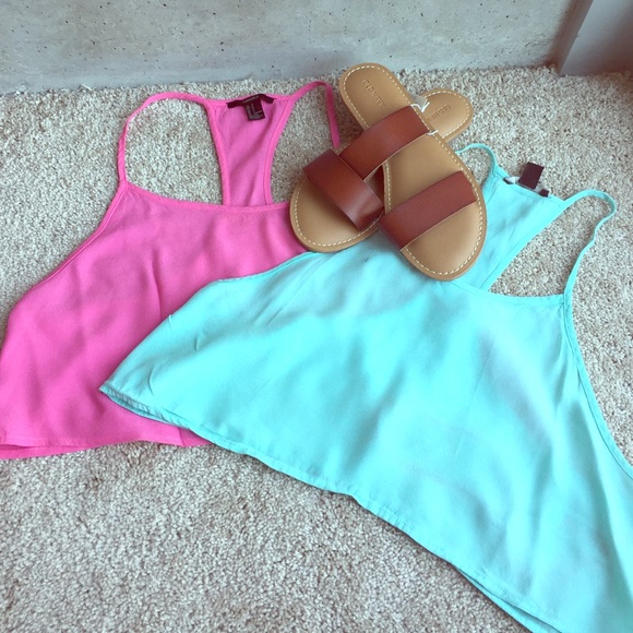 FINAL PRICE! Forever 21 Beach Wear Crop Tops