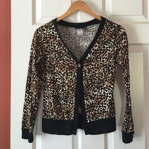Animal print sweater