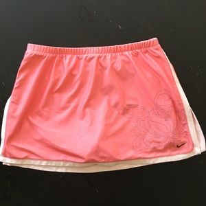 🎾Nike Pink Flower Tennis Skirt🎾