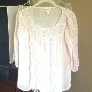 Light pink blouse