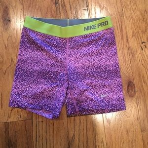 Limited edition Nike Pro Spandex shorts