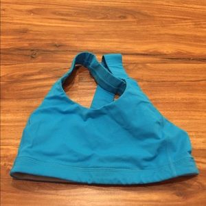 Lululemon turquoise sports bra, size 4