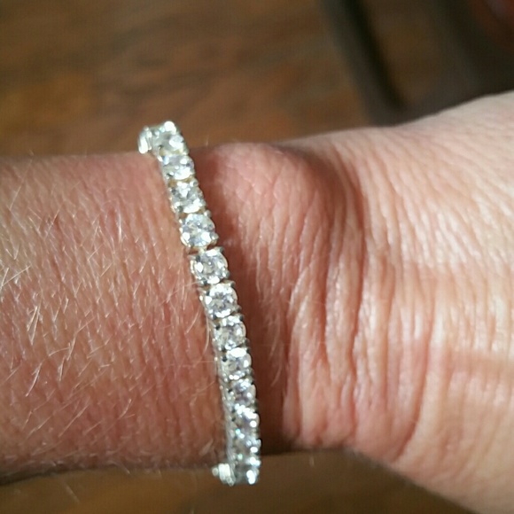 Diamonique Tennis Bracelet Size 7".