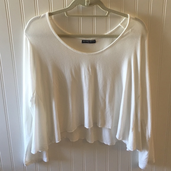 white brandy Melville shirt