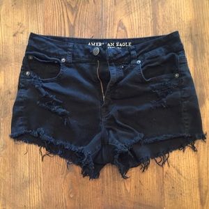 American Eagle Hi Rise Festival Shorts