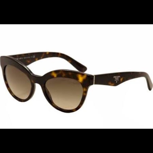 women's prada tortoise shell sunglasses