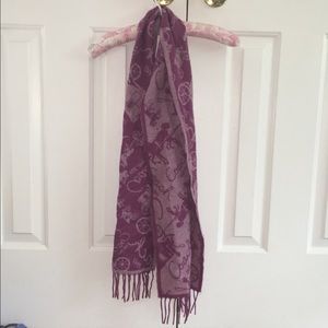 Coach double sided scarf