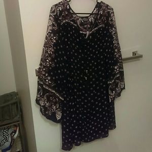 Angie dress tags on