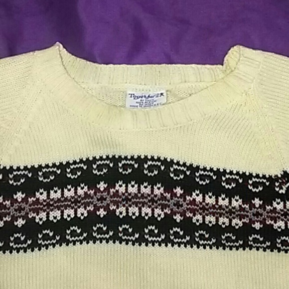 Vintage argyle sweater - Picture 2 of 4