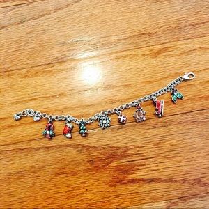 ‼️ AUTHENTIC ‼️ Brighton Christmas Charm Bracelet