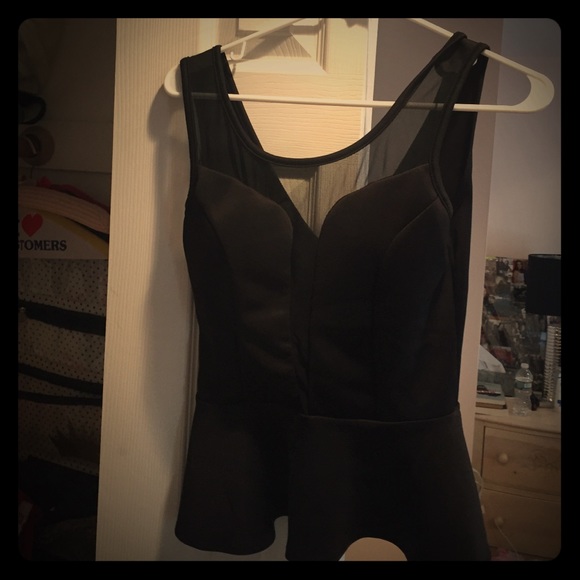 Peplum top