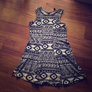 Tribal print dress