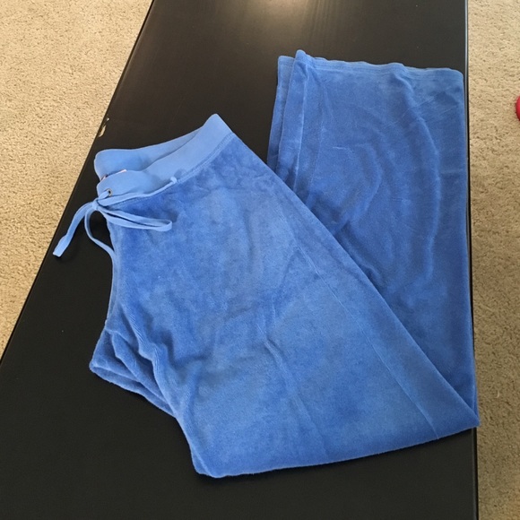 Pool blue Juicy Couture terry pants