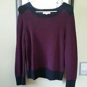 Burgundy sweater
