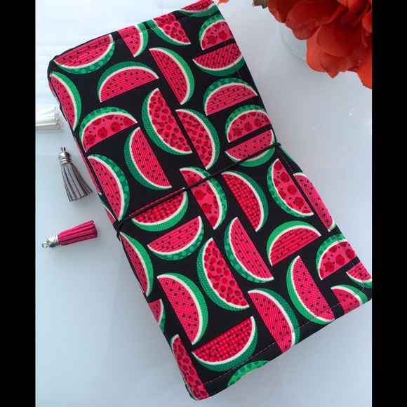 Fabric fauxdori travelers notebook planner wallet
