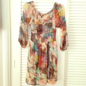 Fun Flirty Peasant Dress