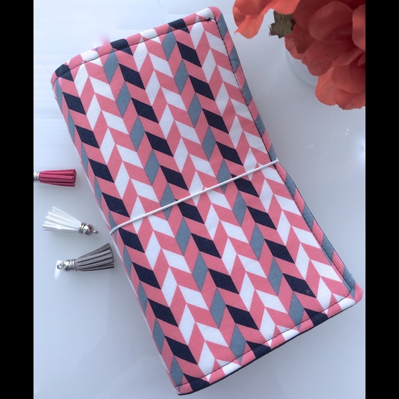 Fabric fauxdori traveler's notebook planner wallet