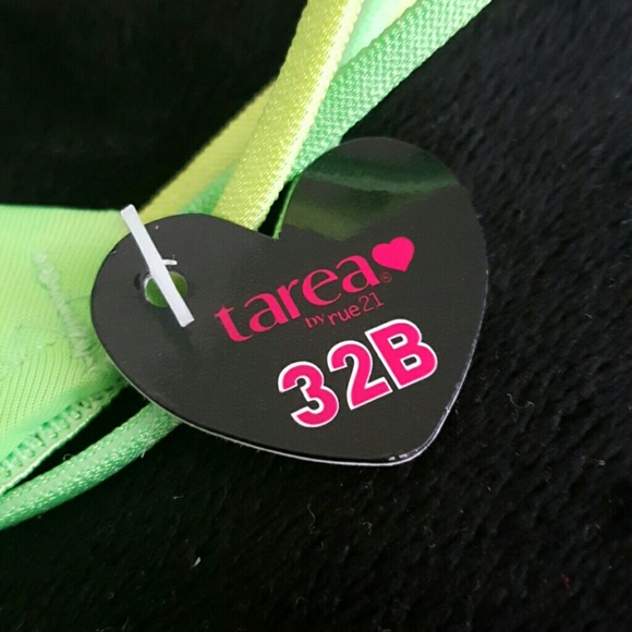 ***SOLD***Hot Green Push Up Bra - Picture 4 of 4