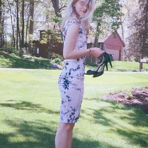 ASOS floral pencil dress