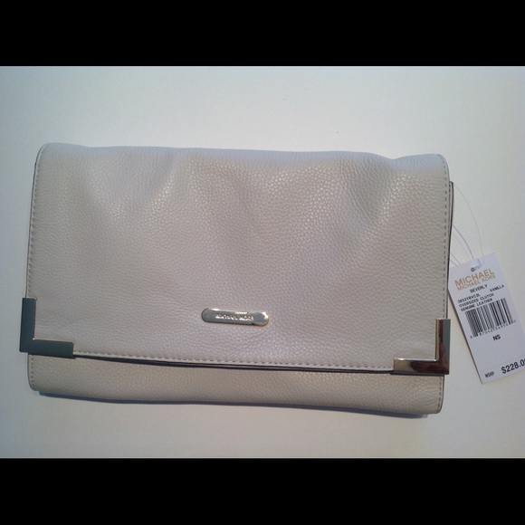 Michael Kors oversized clutch.