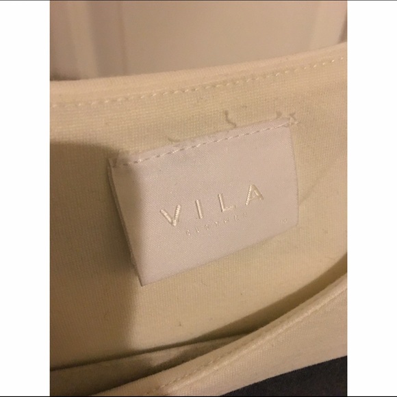 ASOS Vila Striped Mini Dress - Picture 3 of 4