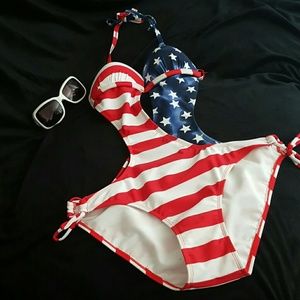 ***SALE 3 FOR $16*** Patriotic Monokini