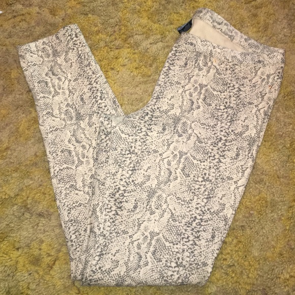 Snake skin Jeggings