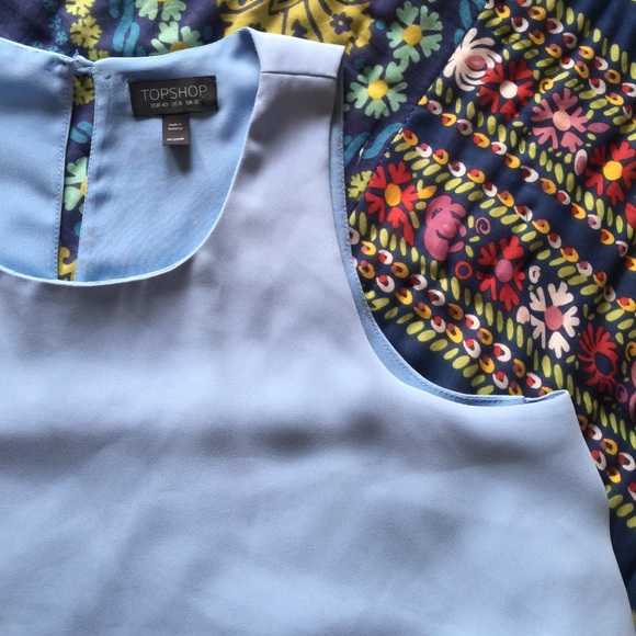 Light blue tank from Topshop!