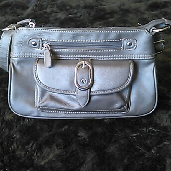 pewter purse