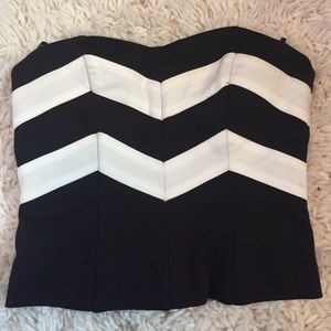 Forever 21 cropped tube top