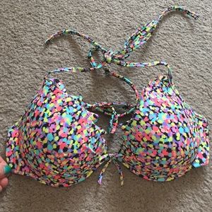 Victoria's Secret Push Up bikini Top- padded